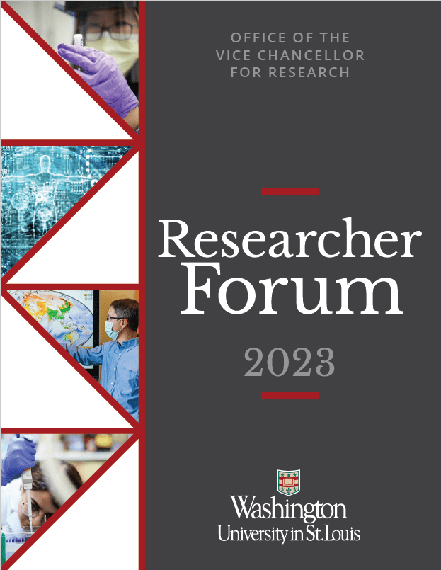 Cover image of the 2023 Researcher Forum program.